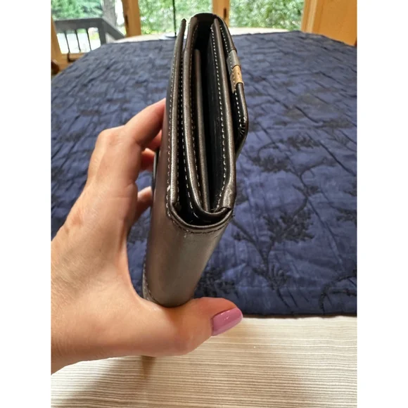 Women's Givenchy Blue & Brown Wallet - Picture 10 of 13